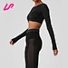 crop long sleeve t shirt