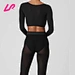 crop long sleeve t shirt